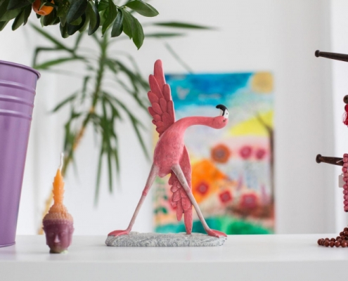 Yoga Flamingo