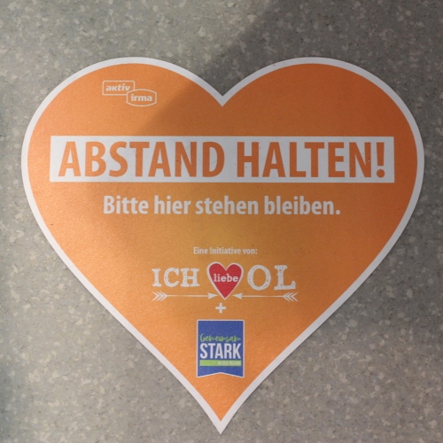 ILO Fußboden Sticker Supermarkt — aktiv & irma