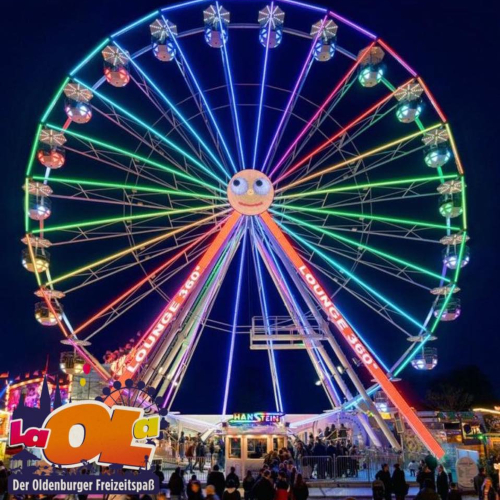 Riesenrad beim LaOLa Freizeitspaß